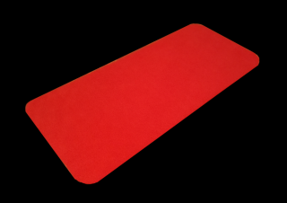 Breberky - Fleecová separační plenka M - Červená (10ks)