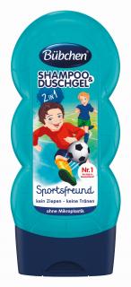 Bübchen Kids 2v1 Šampon a sprchový gel 230ml - Sport