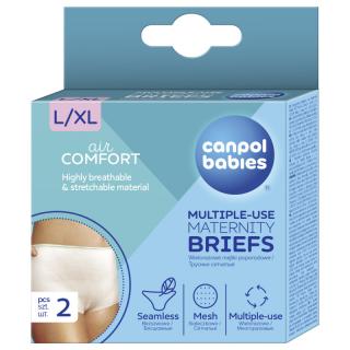 Canpol babies Multifunkční kalhotky L/XL po porodu (2ks)