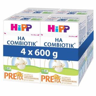 HiPP HA Combiotik 1 Počáteční mléčná kojenecká výživa 4x600g