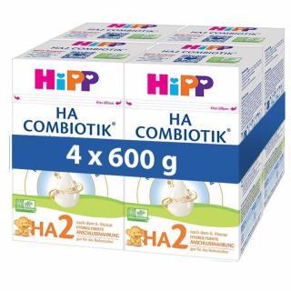 HiPP HA Combiotik 2 Pokračovací mléčná kojenecká výživa 4x600g