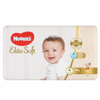 HUGGIES Elite Soft 4, 8-14 kg, 60 ks