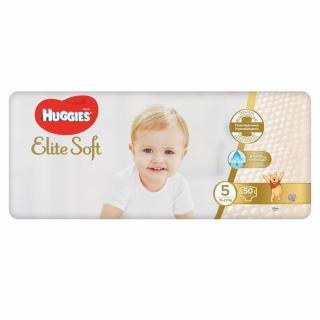 HUGGIES Elite Soft 5, 15-22 kg, 50 ks