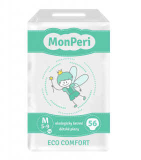 MonPeri Eco Comfort M 5-9 kg, 56ks
