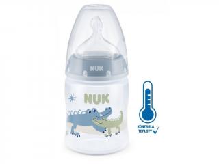 NUK FC+ lahev s kontrolou teploty, 150 ml - Modrá