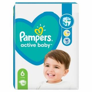 Pampers Active Baby S6 32ks, 13-18kg