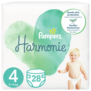 Pampers Harmonie Value Pack S4 28ks, 9-14kg