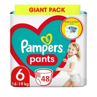 Pampers Pants kalhotkové plenky Giant Pack S6 48ks, 14-19kg