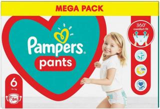 Pampers Pants kalhotkové plenky Jumbo Box S6 84ks, 14-19kg