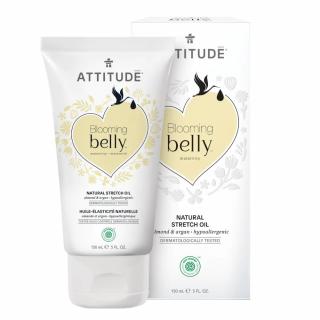 Přírodní olej ATTITUDE Blooming Belly pro těhotné a po porodu - argan a mandle 150  ml