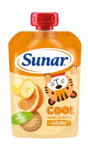 Sunar Cool pomeranč, banán a sušenka 110g