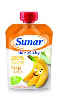 Sunar Do ručičky banán a jablko 100g