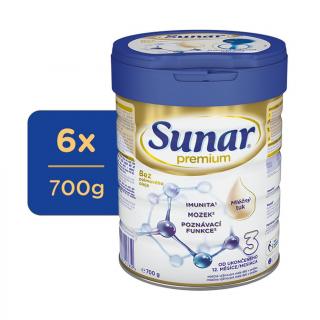 Sunar Premium 3, 6x700g