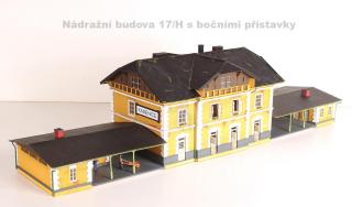 Nádražní budova 17/H s bočními přístavky