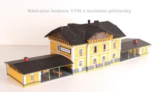 Nádražní budova 17/H s bočními přístavky