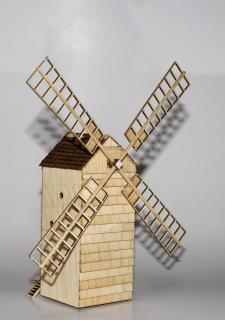 Partutovický dřevěný větrný mlýn (Maršálkův větrný mlýn)