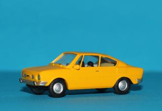 Stavebnice modelu vozu Škoda 110 R (Modell-Bausatz des Škoda 110 R)