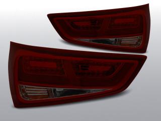 AUDI A1 - Zadní světla LED BAR - Červená/Kouřová