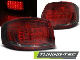 AUDI A3 8P - Zadní světla LED - Červená/Kouřová