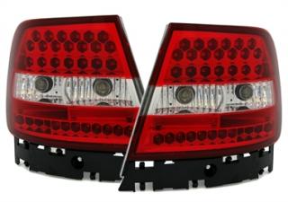 AUDI A4 B5 - Zadní světla LED - Červená