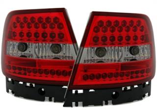 AUDI A4 B5 - Zadní světla LED - Červená/Kouřová
