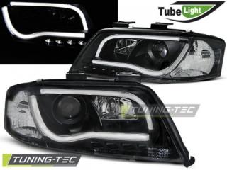 AUDI A6 4B 97-01 - Přední světla LED TUBE LIGHTS - Černá