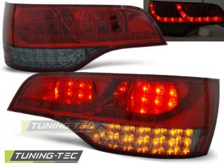 AUDI Q7 4L - Zadní světla LED SONAR - Červená/Kouřová