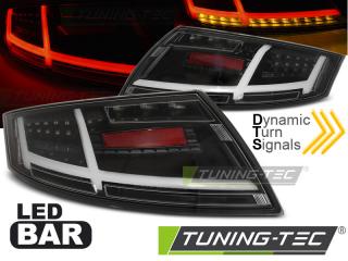 AUDI TT 8J - Zadní světla LED BAR DYNAMICKÝ BLIKAČ SONAR - Černá