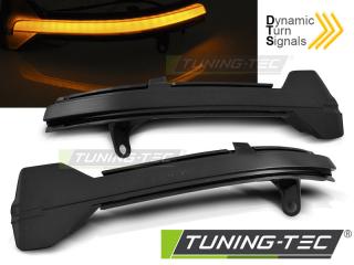BMW 5 F10 / F11 / F07 LCI - Boční LED DYNAMICKÉ BLIKAČE - Kouřová