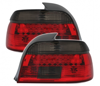 BMW E39 00-03 - Zadní světla LED EAGLE EYES - Červená/Kouřová