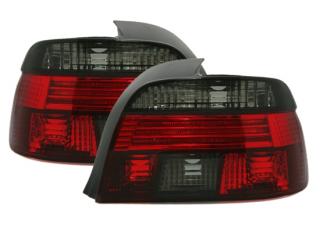 BMW E39 95-00 - Zadní světla DEPO - Červená/Kouřová
