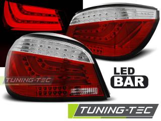 BMW E60 03-07 - Zadní světla LED BAR JUNYAN - Červená