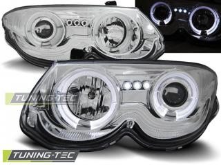CHRYSLER 300M - Přední světla Angel Eyes - Chromová