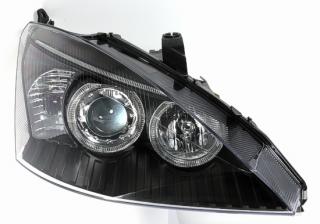 FORD FOCUS MK1 01-04 - Přední světla Angel Eyes - Černá