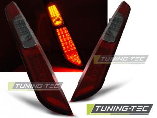 FORD FOCUS MK2 08-11 - Zadní světla LED SONAR - Červená/Kouřová