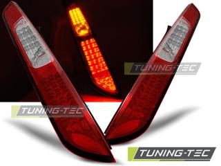 FORD FOCUS MK2 08-11 - Zadní světla LED SONAR - Červená