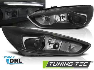 FORD FOCUS MK3 2015 - Přední světla DRL LED SONAR - Černá