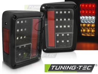 JEEP WRANGLER JK 07-18 - Zadní světla LED BAR - Černá