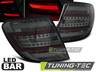 MERCEDES C W204 KOMBI 07-10 - Zadní světla LED BAR - Kouřová