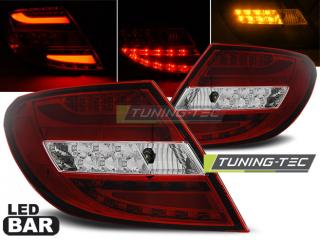 MERCEDES C W204 SEDAN 07-10 - Zadní světla LED LIGHT - Červená
