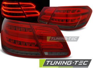 MERCEDES E W212 LIMO 09-13 - Zadní světla LED BAR - Červená/Kouřová