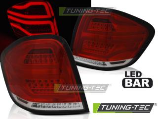 MERCEDES ML W164 05-08 - Zadní světla LED BAR - Červená