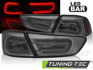 MITSUBISHI LANCER 8 08-11 - Zadní světla LED BAR - Kouřová