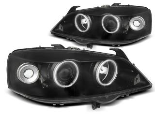 OPEL ASTRA G - Přední světla ANGEL EYES CCFL SONAR - Černá