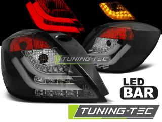 OPEL ASTRA H 3D GTC - Zadní světla LED BAR JUNYAN - Černá