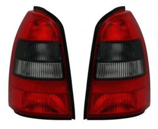 OPEL VECTRA B CARAVAN - Zadní světla FACELIFT OPTIK - Červená/Kouřová