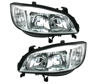 OPEL ZAFIRA - Přední světla DEPO - Chromová