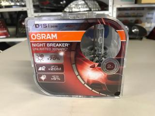 OSRAM XENON D1S 35W NIGHT BREAKER UNLIMITED XENARC DUO BOX