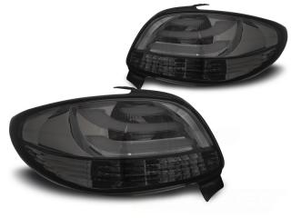 PEUGEOT 206 - Zadní světla LED BAR SONAR - Kouřová