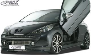 PEUGEOT 207 - Přední spoiler RDX